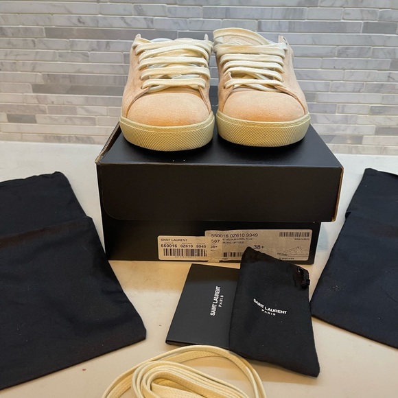 Preloved Saint Laurent Sneaker court light pink - Picture 3 of 3